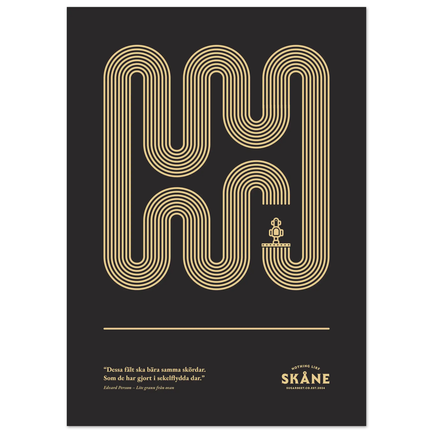 Fält - Lite grann från ovan