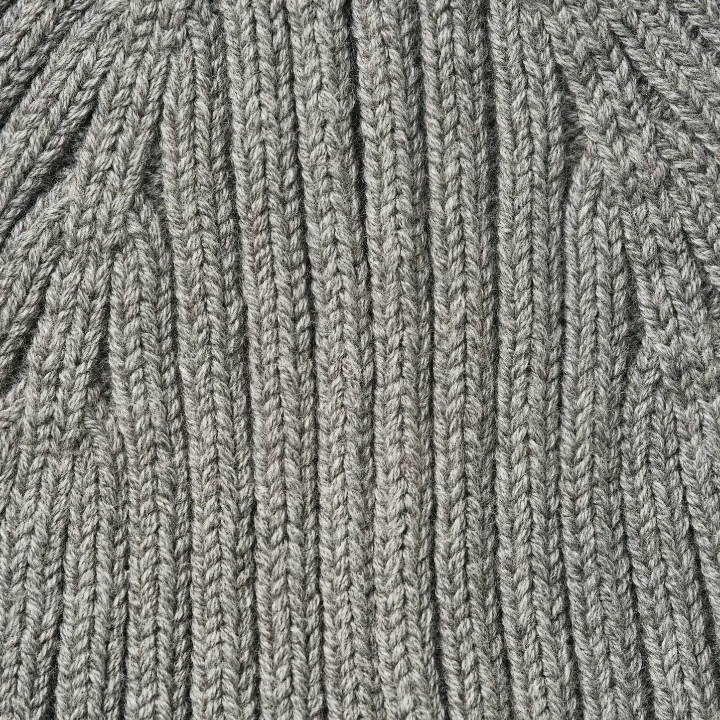 Knitted Beanie - Grey