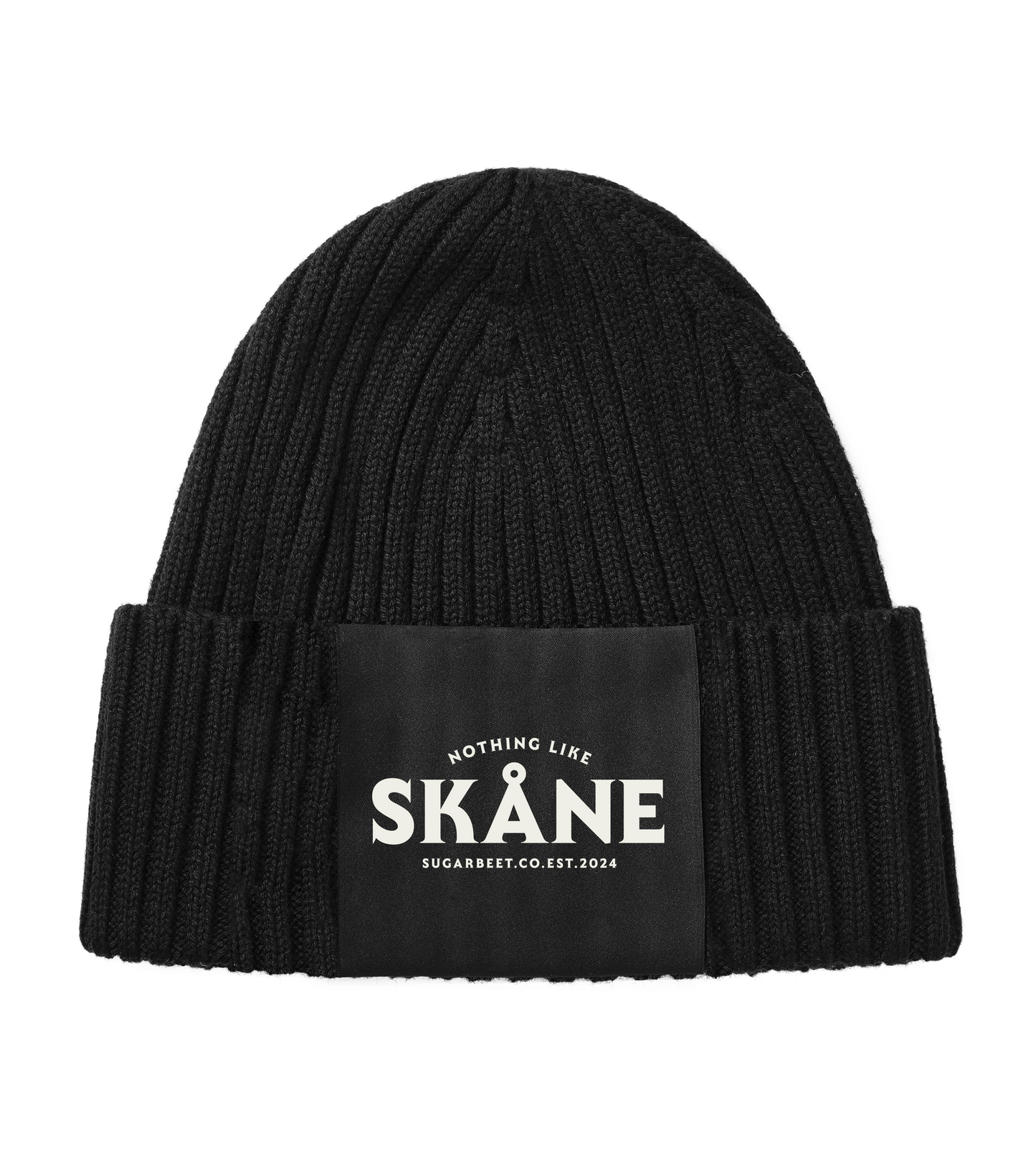 Knitted Beanie - Black