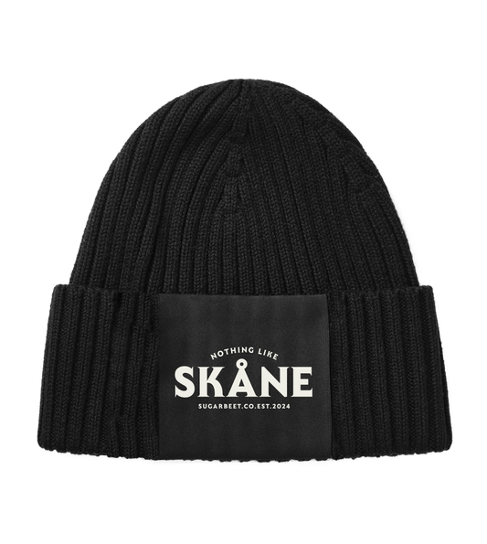 Knitted Beanie - Black