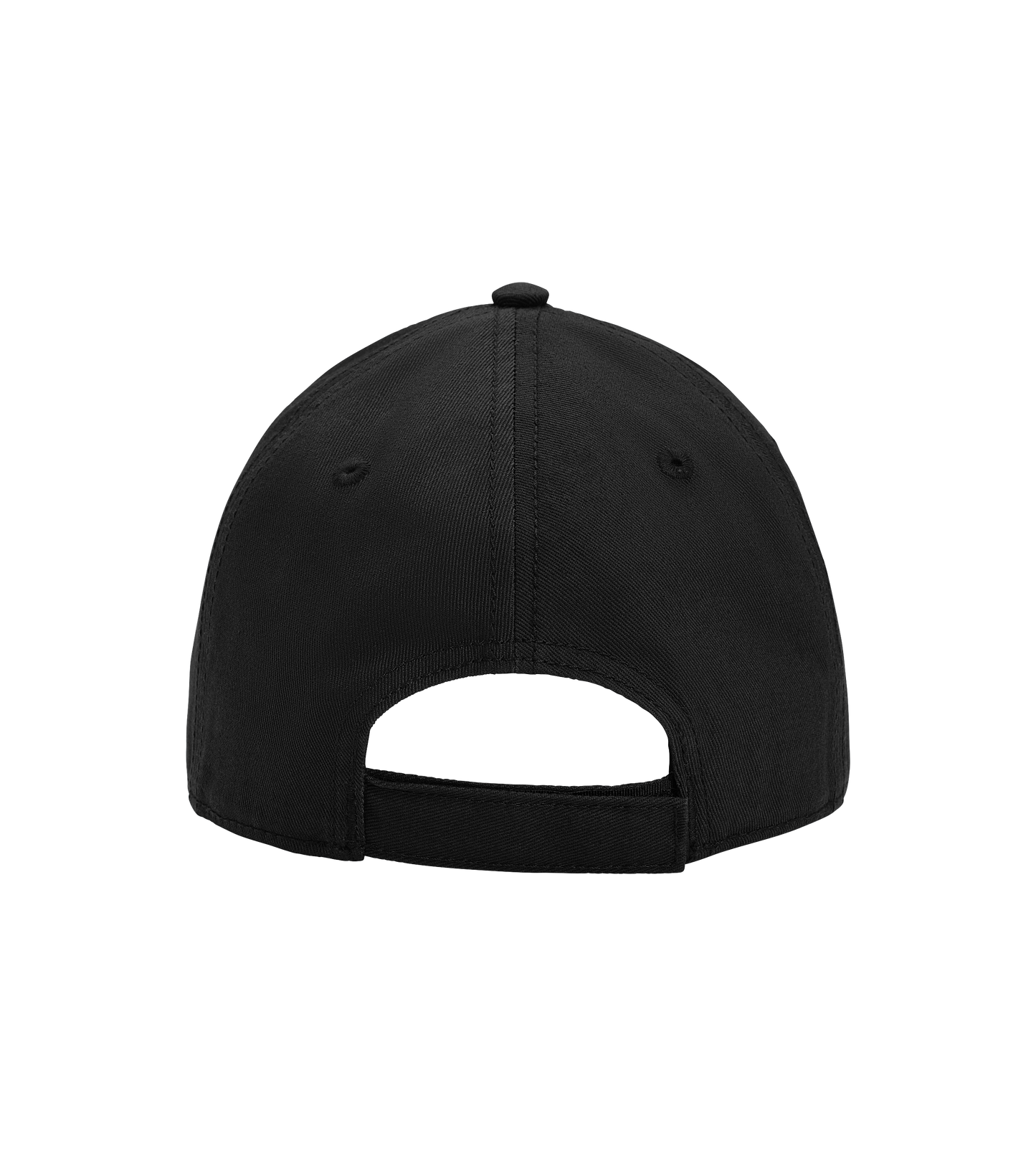 Capish Twill Baseball Cap - Black