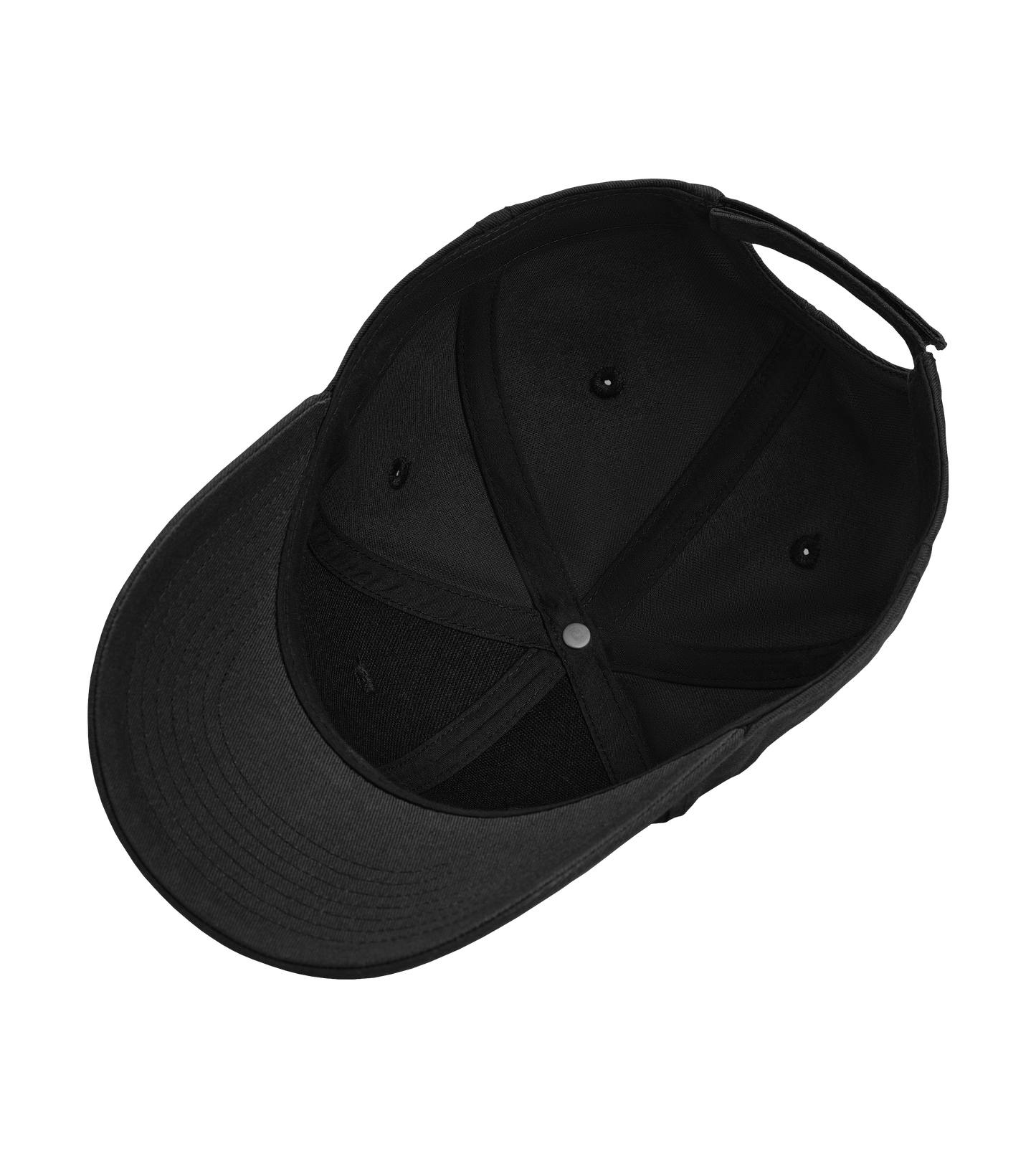 Capish Twill Baseball Cap - Black