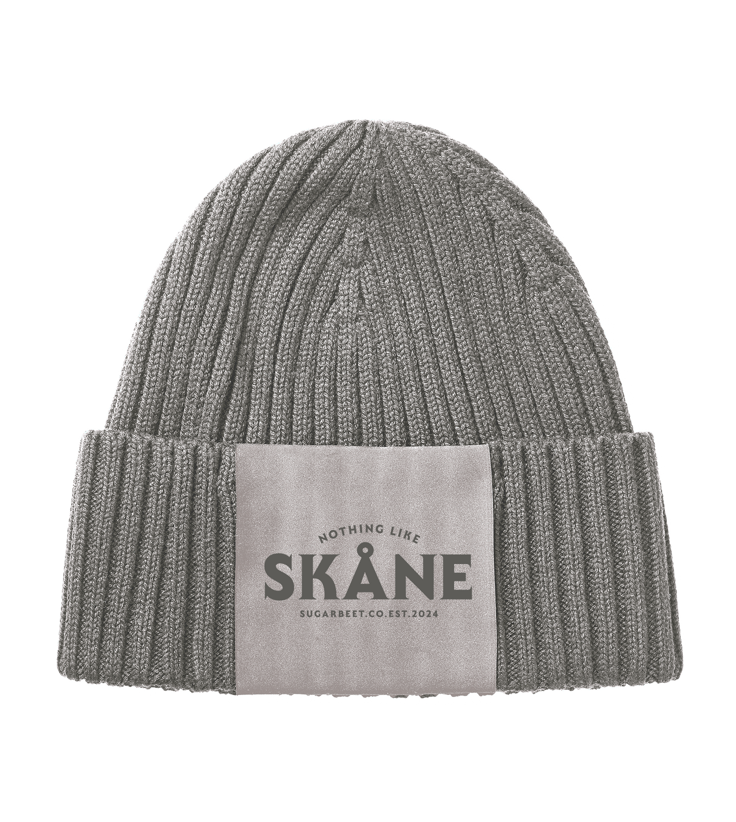 Knitted Beanie - Grey