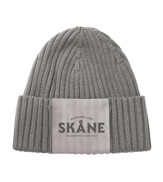 Knitted Beanie - Grey