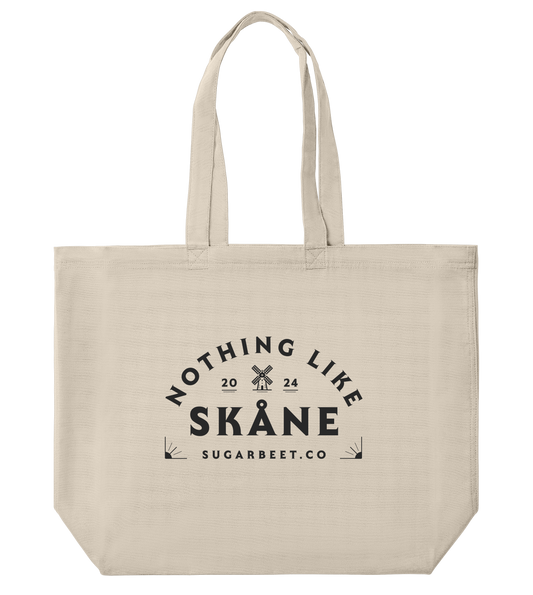 Canvas Large Tote - White