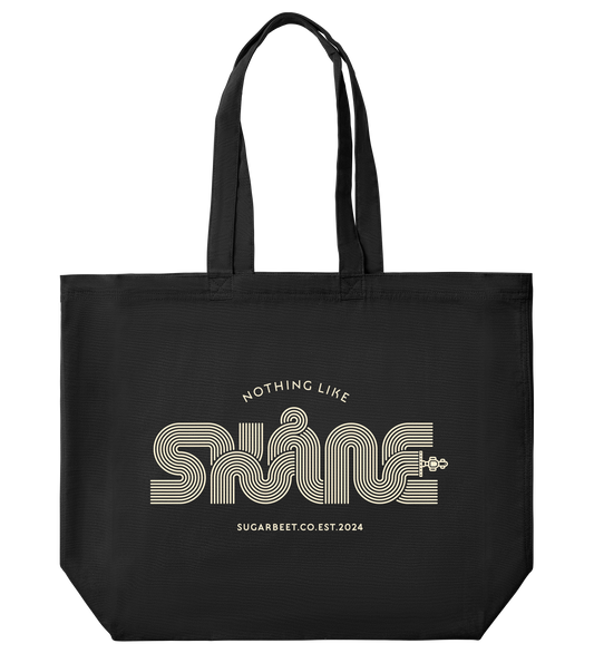 Canvas Large Tote - Black